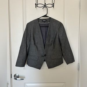 Gray express suit